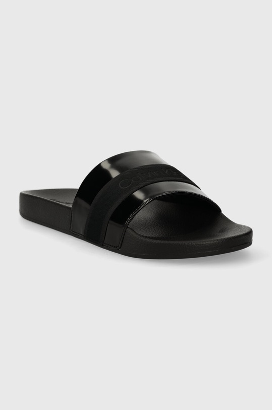 Παντόφλες Calvin Klein POOL SLIDE WEB HM0HM01359 μαύρο SS24