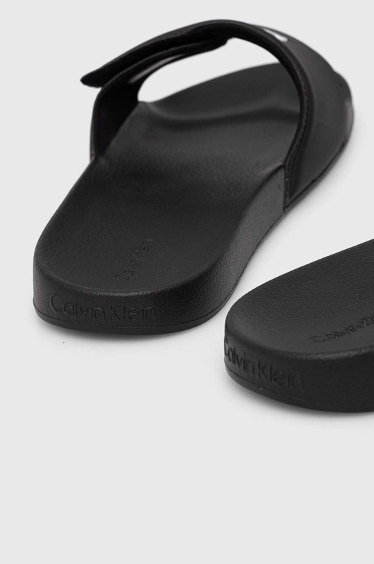 Παπούτσια Παντόφλες Calvin Klein POOL SLIDE ADJ HM0HM01357 μαύρο