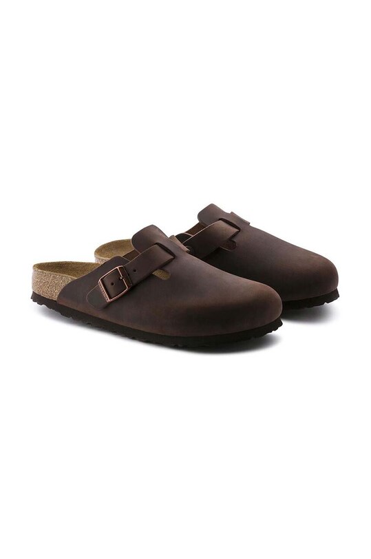 Birkenstock Boston Soft Footbed Oiled Leather Habana Brown brown 159711