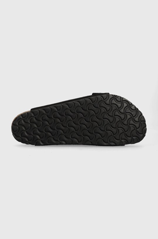 Birkenstock klapki zamszowe Arizona 1027152 czarny