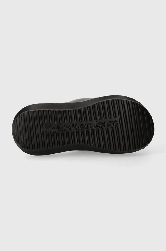 Calvin Klein Jeans klapki HYBRID SANDAL TPU IN LUM YM0YM00966 czarny