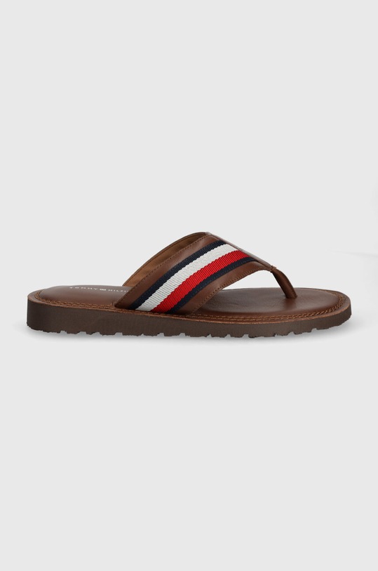 Japanke Tommy Hilfiger CORE TOE POST SANDAL FM0FM05011 smeđa SS24