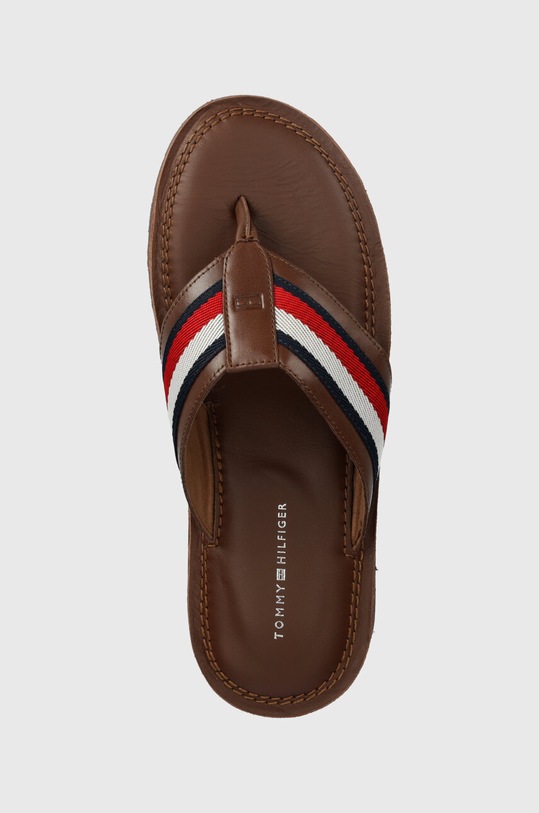 Japanke Tommy Hilfiger CORE TOE POST SANDAL smeđa FM0FM05011