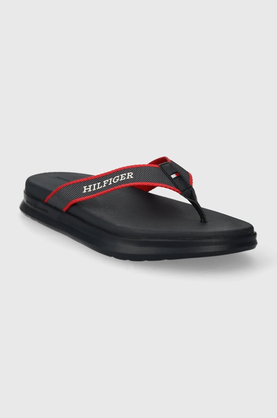 Tommy Hilfiger japonki DUAL DENSITY TOE BEACH SANDAL FM0FM05015 granatowy SS24