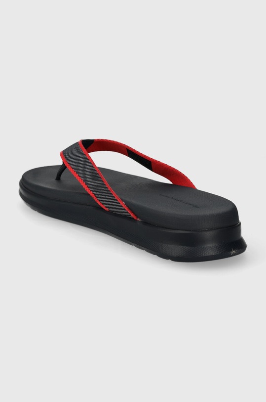 Obuwie Tommy Hilfiger japonki DUAL DENSITY TOE BEACH SANDAL FM0FM05015 granatowy