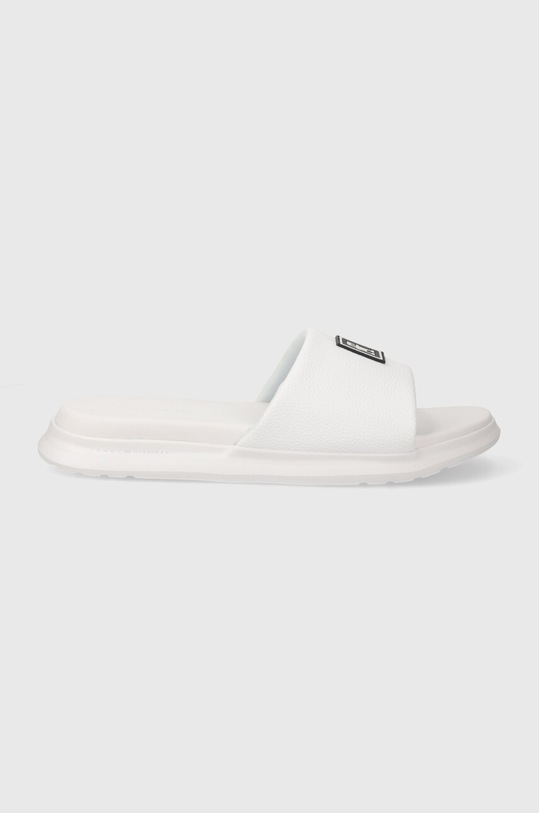 Šľapky Tommy Hilfiger DUAL DENSITY TH POOL SLIDE FM0FM05016 biela SS24