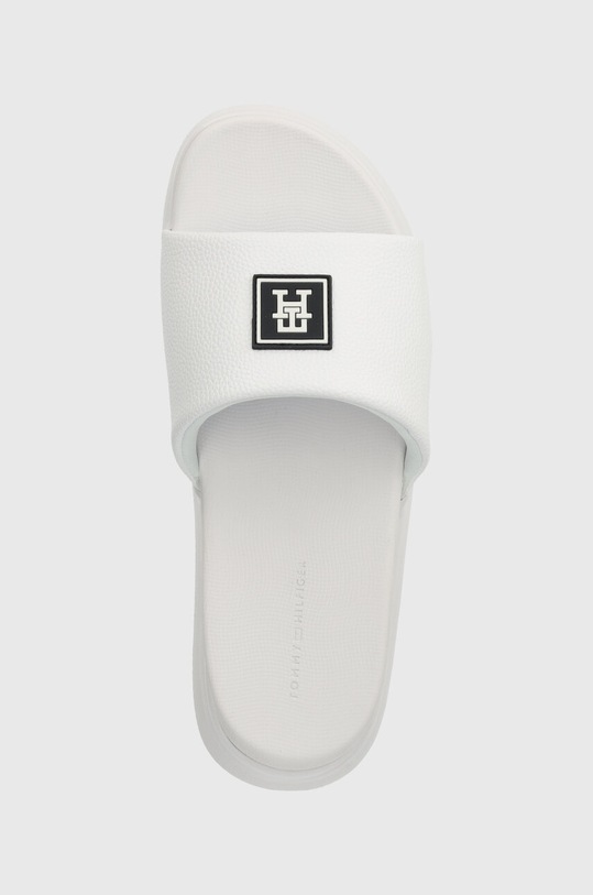 Šľapky Tommy Hilfiger DUAL DENSITY TH POOL SLIDE biela FM0FM05016