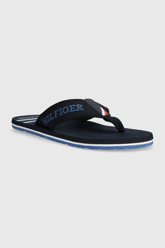Obuwie Tommy Hilfiger japonki SPORTY BEACH SANDAL FM0FM05020 granatowy