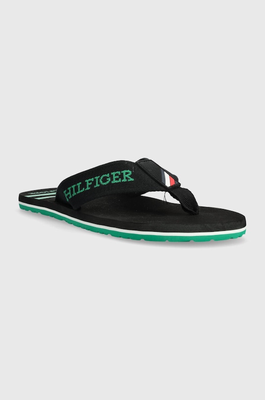 Obuwie Tommy Hilfiger japonki SPORTY BEACH SANDAL FM0FM05020 czarny
