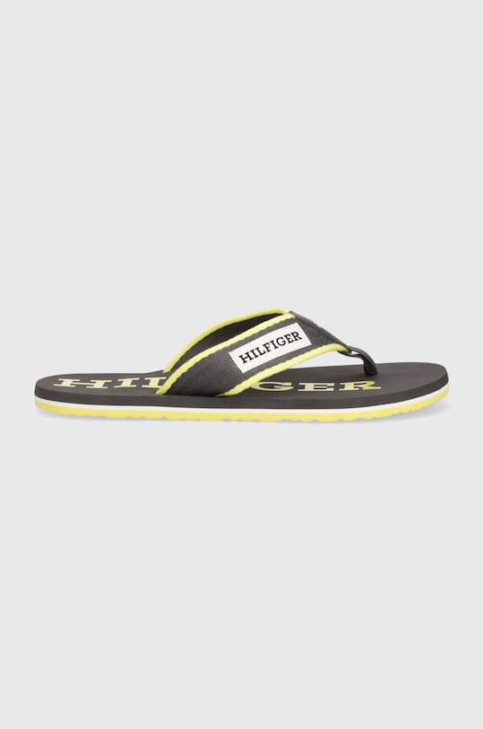 Žabky Tommy Hilfiger PATCH BEACH SANDAL FM0FM05024 šedá SS24