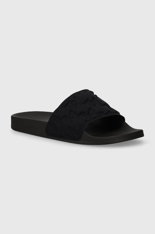 Karl Lagerfeld papuci KONDO negru KL70014.S0X