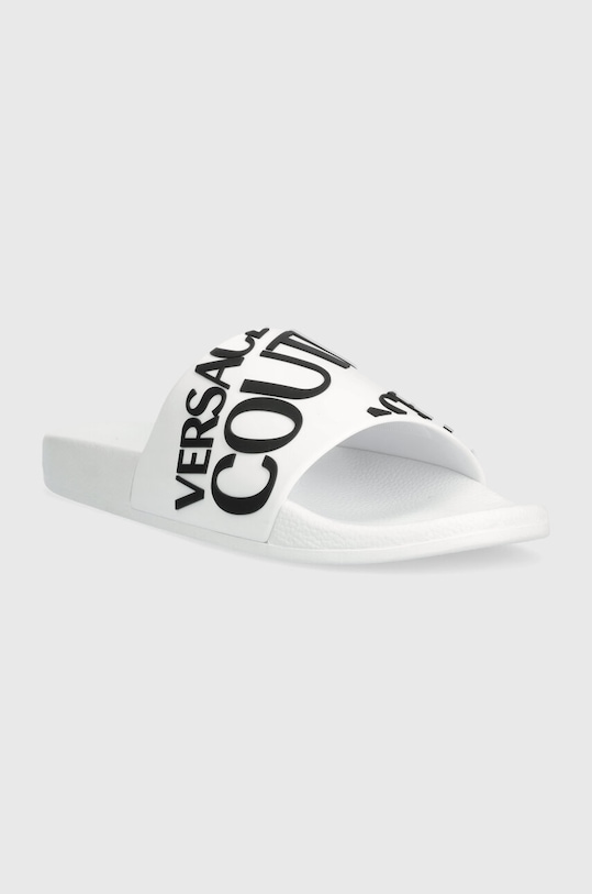 Versace Jeans Couture papuci Slide 76YA3SQ1.71352.003 alb SS24