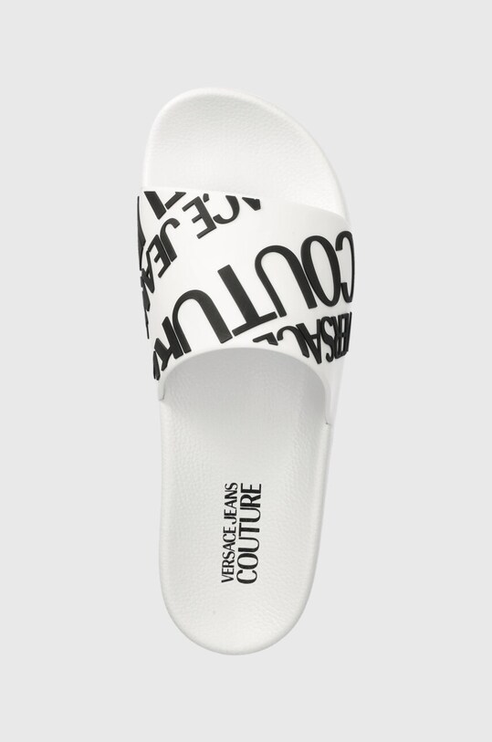 Šľapky Versace Jeans Couture Slide biela 76YA3SQ1.71352.003