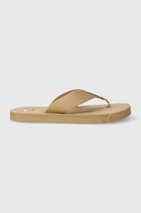 Вьетнамки Tommy Jeans TJM ELEVATED FLIP FLOP EM0EM01393 бежевый SS24