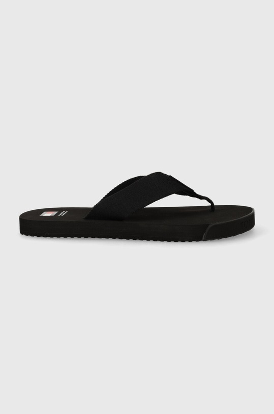 Tommy Jeans slapi TJM ELEVATED FLIP FLOP EM0EM01393 negru SS24