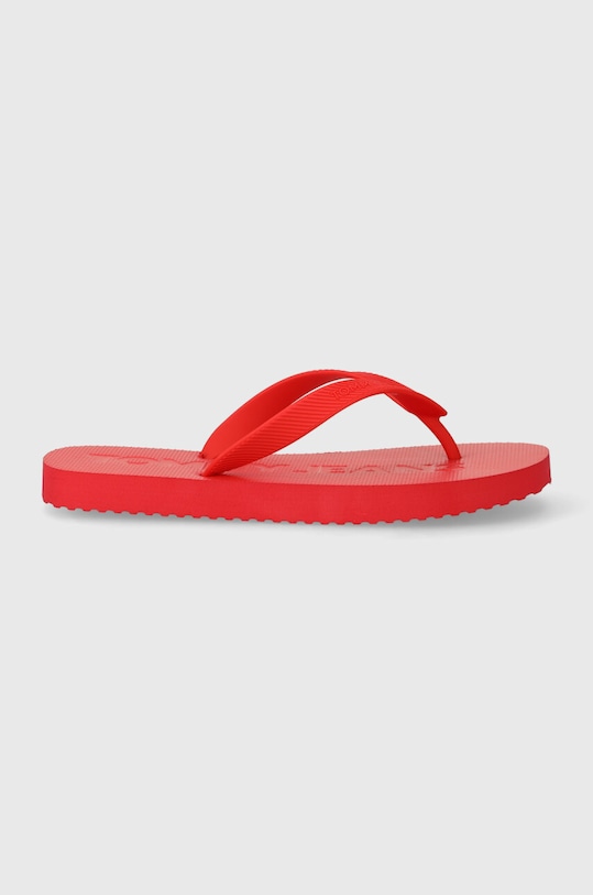 Žabky Tommy Jeans TJM BEACH FLIP FLOP EM0EM01392 červená SS24