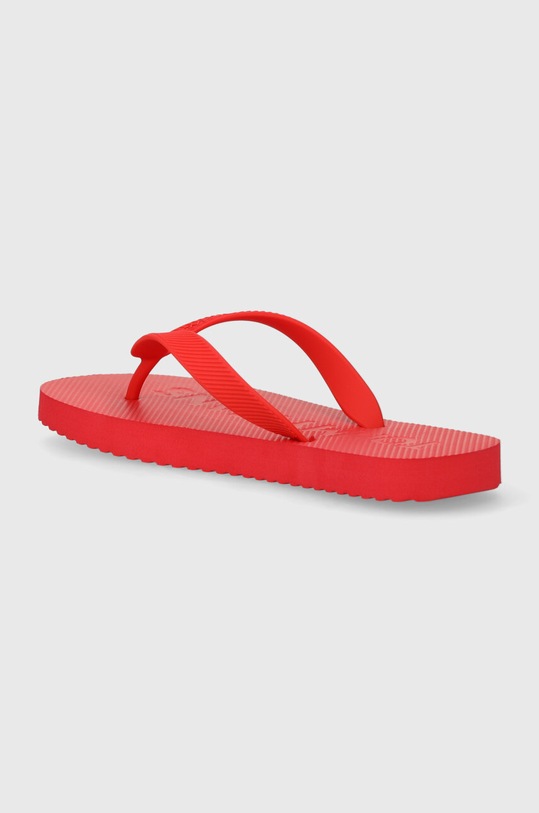 Încălțăminte Tommy Jeans slapi TJM BEACH FLIP FLOP EM0EM01392 rosu