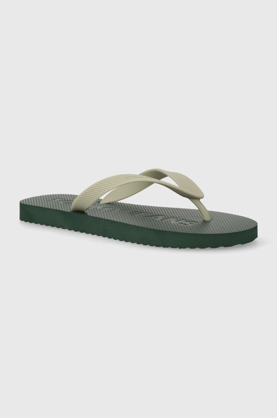 Tommy Jeans slapi TJM BEACH FLIP FLOP verde EM0EM01392