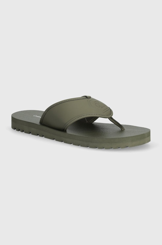 Calvin Klein Jeans japonki THONG SANDAL SLIPON RP IN BTW zielony YM0YM00943