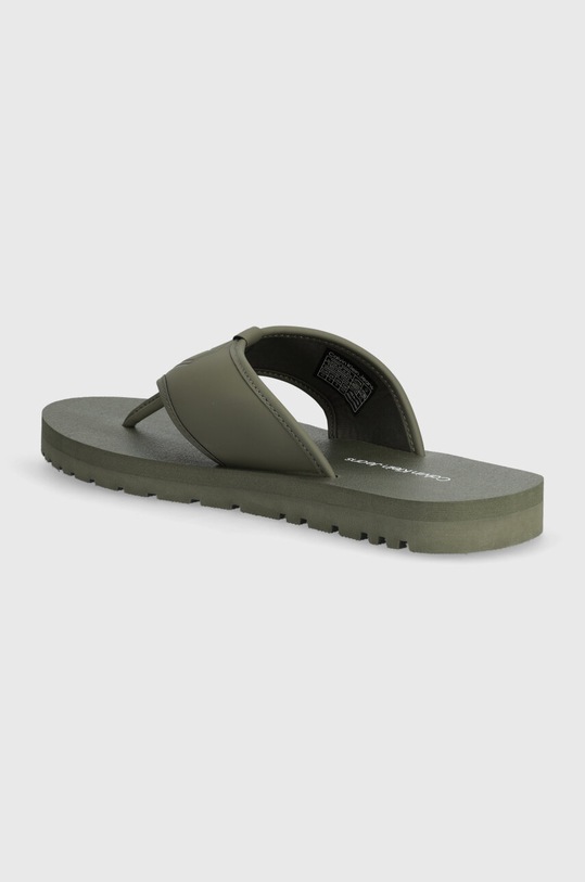 Obuwie Calvin Klein Jeans japonki THONG SANDAL SLIPON RP IN BTW YM0YM00943 zielony