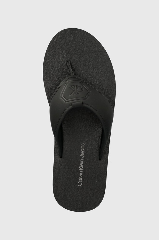 Вьетнамки Calvin Klein Jeans THONG SANDAL SLIPON RP IN BTW чёрный YM0YM00943
