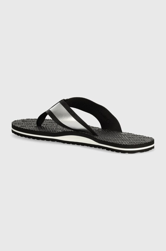 Încălțăminte Calvin Klein Jeans slapi BEACH SANDAL IN MET YM0YM00950 negru