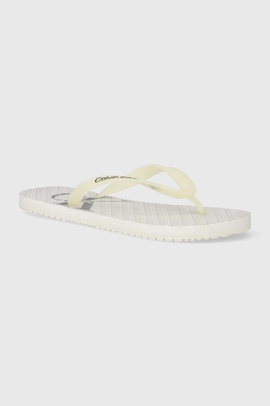 В'єтнамки Calvin Klein Jeans BEACH SANDAL GLOSSY білий YM0YM00952