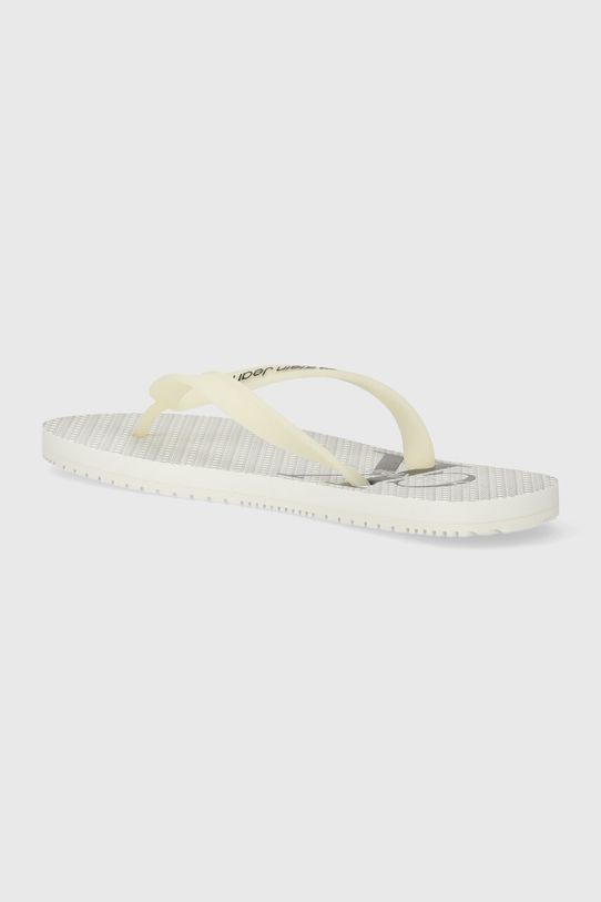 Obuv Žabky Calvin Klein Jeans BEACH SANDAL GLOSSY YM0YM00952 biela