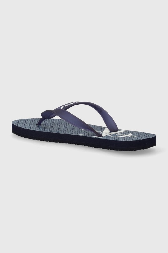 Obuwie Calvin Klein Jeans japonki BEACH SANDAL GLOSSY YM0YM00952 granatowy