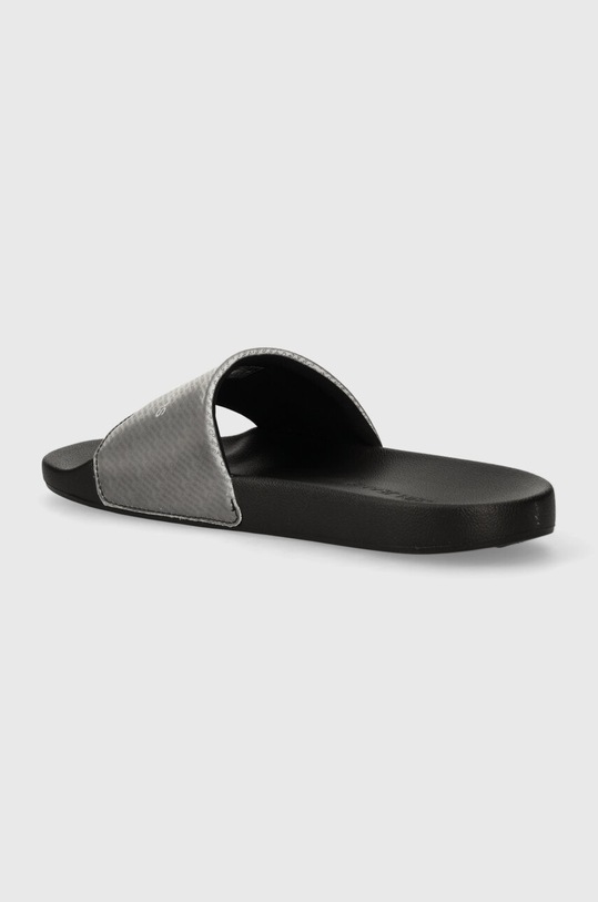 Obuwie Calvin Klein Jeans klapki SLIDE LENTICULAR YM0YM00953 srebrny