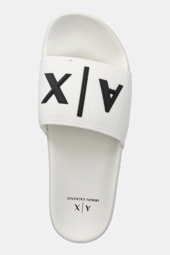Шльопанці Armani Exchange білий XUP001.XV820.K488