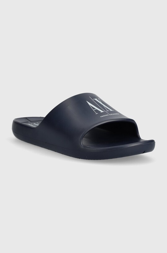 Încălțăminte Armani Exchange papuci XUP012.XV675.K487 bleumarin