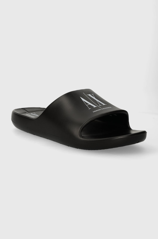 Încălțăminte Armani Exchange papuci XUP012.XV675.S277 negru