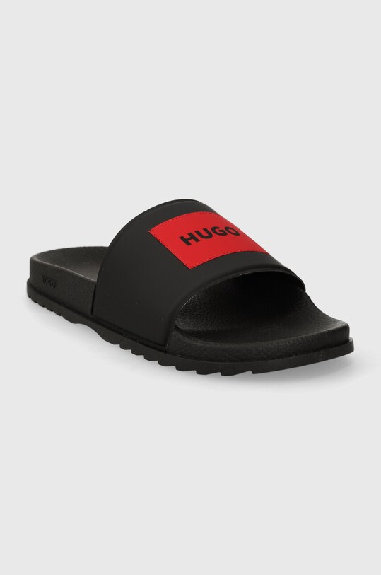 HUGO papuci Match 50505377.001 negru SS24