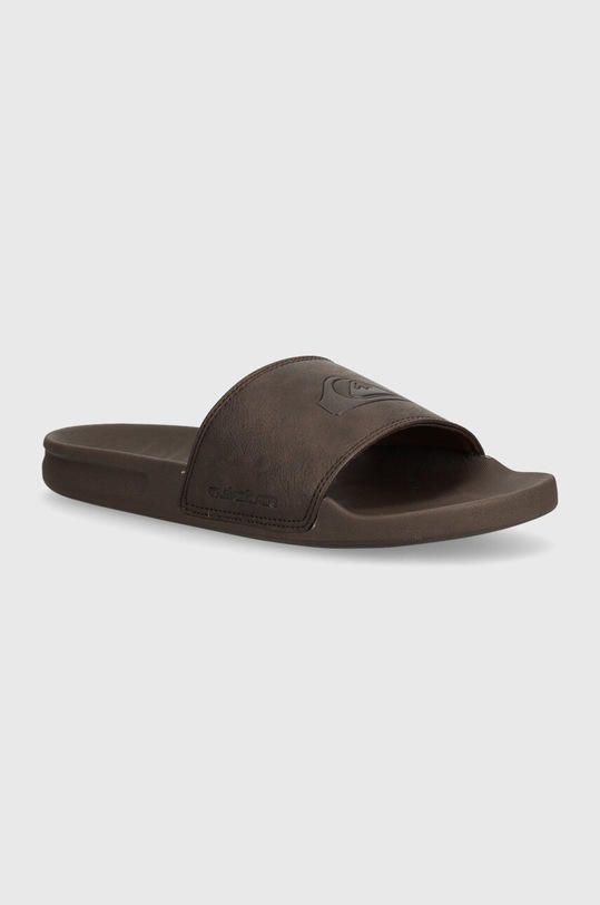 Pantofle Quiksilver hnědá AQYL101379