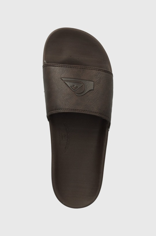 Pantofle Quiksilver hnědá AQYL101379