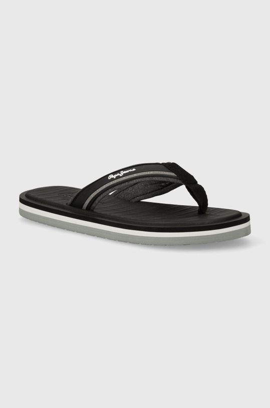 Pepe Jeans slapi PMS70156 textil negru PMS70156