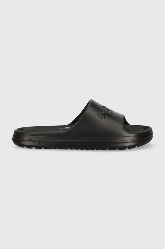 Pepe Jeans papuci Beach Slide PMS70159 negru SS24