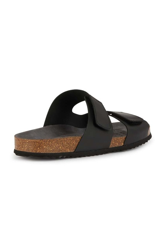 Obuv Kožené šľapky Geox U SANDAL GHITA U359VA.00043.C9999 čierna
