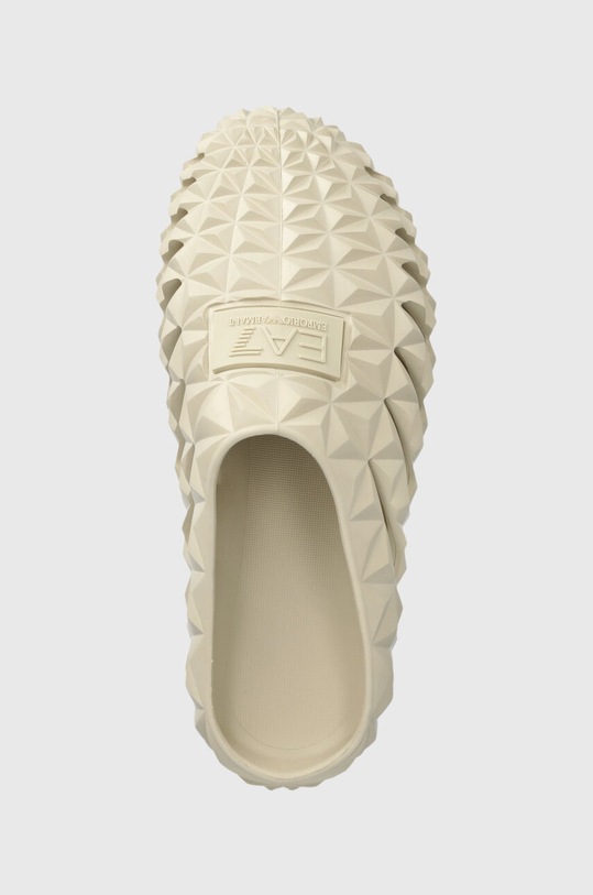 Šľapky EA7 Emporio Armani béžová XK385.XBR001.T681