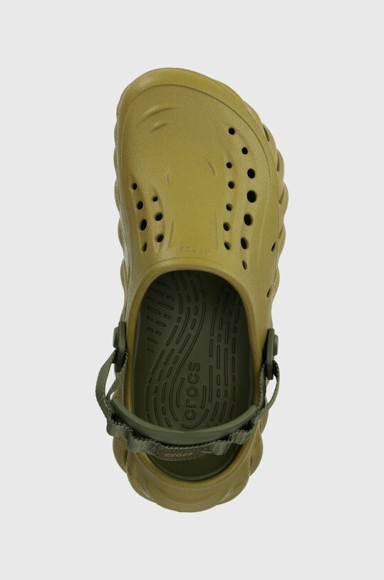 Шлепанцы Crocs X - (Echo) Clog зелёный 207937.3UA