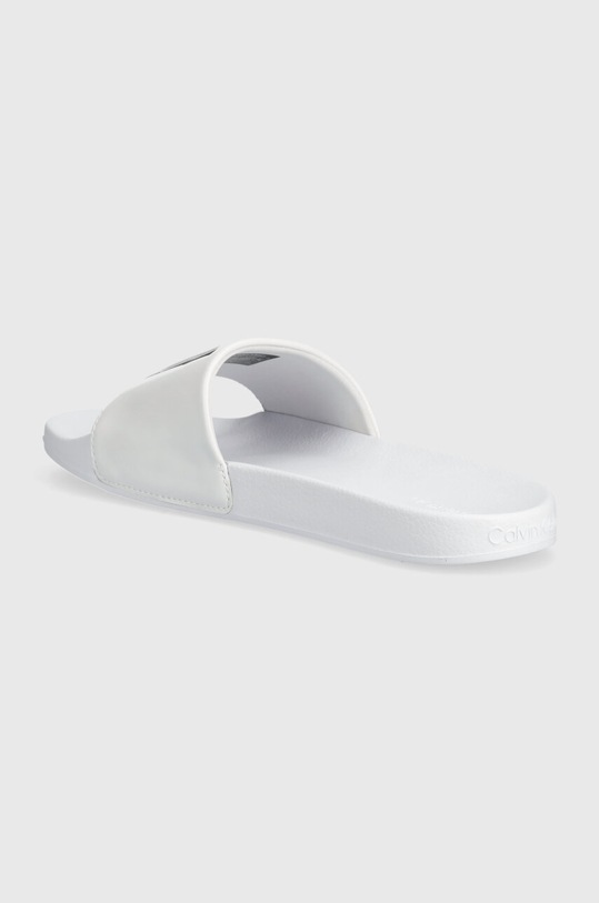 Obuwie Calvin Klein klapki POOL SLIDE HF LOGO HM0HM01466 biały