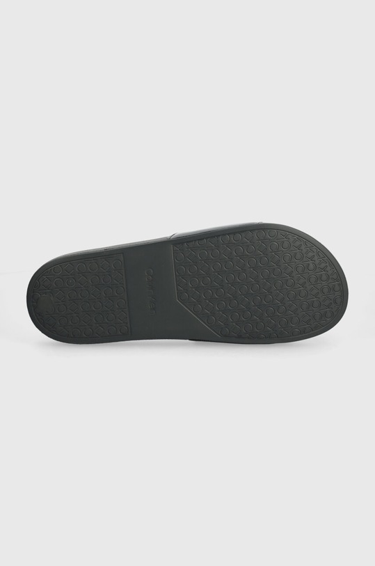Calvin Klein klapki POOL SLIDE HF LOGO HM0HM01466 szary