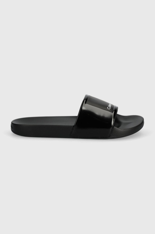 Παντόφλες Calvin Klein POOL SLIDE HF LOGO HM0HM01466 μαύρο SS24