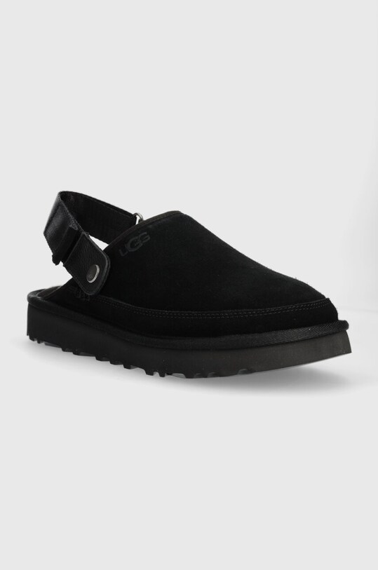 UGG suede slippers Goldencoast Clog 1142172.BLK black SS24