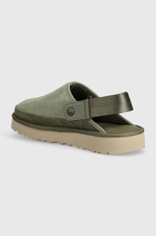 Încălțăminte UGG papuci din piele intoarsa Goldencoast Clog 1142172.SDC verde