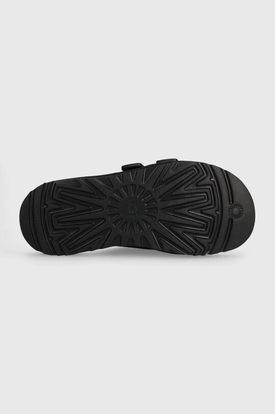Кожаные шлепанцы UGG Goldencoast Strap Slide 1142730.BLK чёрный