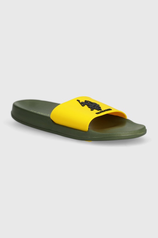 Pantofle U.S. Polo Assn. GAVIO zelená GAVIO004M.4G1