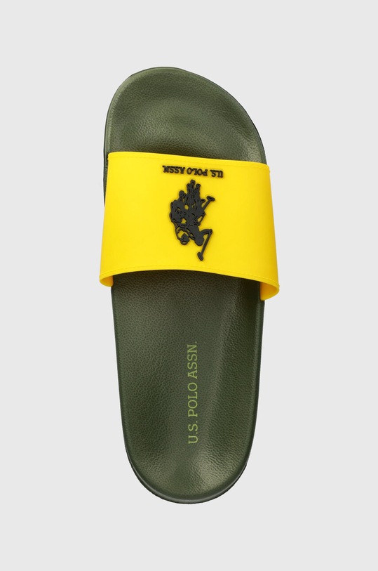 Pantofle U.S. Polo Assn. GAVIO zelená GAVIO004M.4G1