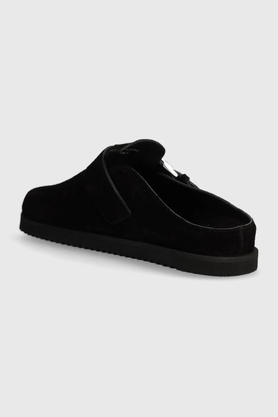 Shoes Represent suede sliders Initial Mule MF9003.01 black